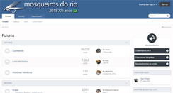 Desktop Screenshot of mosqueirosdorio.com.br